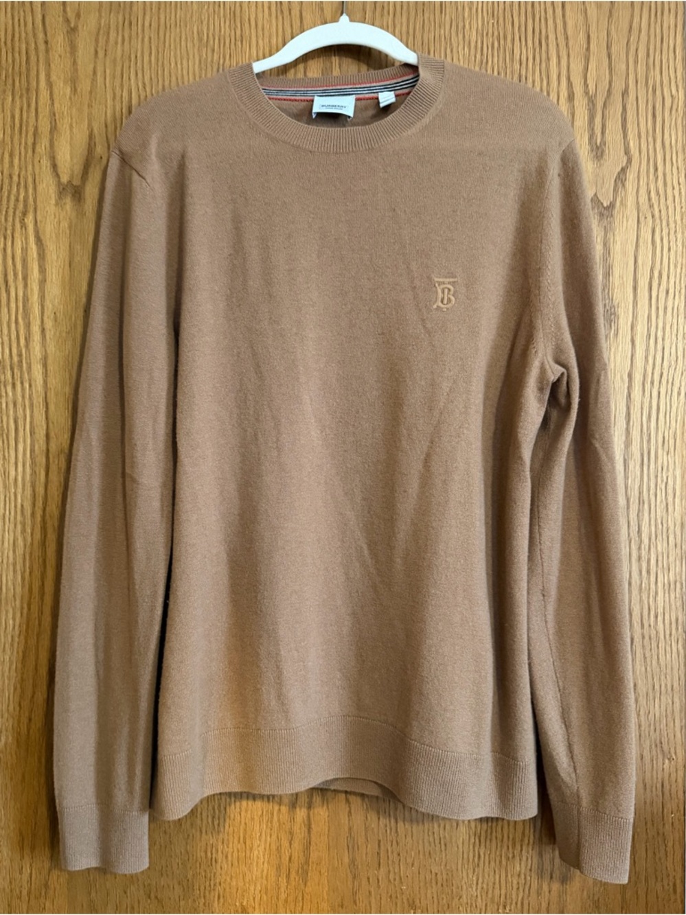 Burberry Cashmere Sweater - Size Large